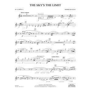 The Sky's the Limit - Bb Clarinet 1
