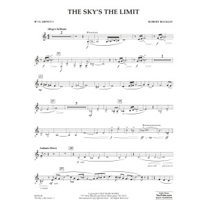 The Sky's the Limit - Bb Clarinet 3