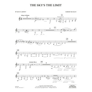 The Sky's the Limit - Bb Bass Clarinet
