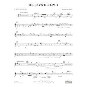The Sky's the Limit - Eb Alto Saxophone 2