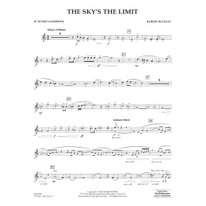 The Sky's the Limit - Bb Tenor Saxophone