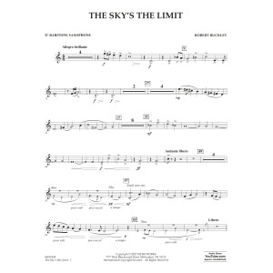 The Sky's the Limit - Eb Baritone Saxophone