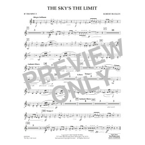 The Sky's the Limit - Bb Trumpet 3