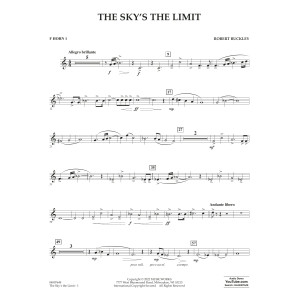 The Sky's the Limit - F Horn 1