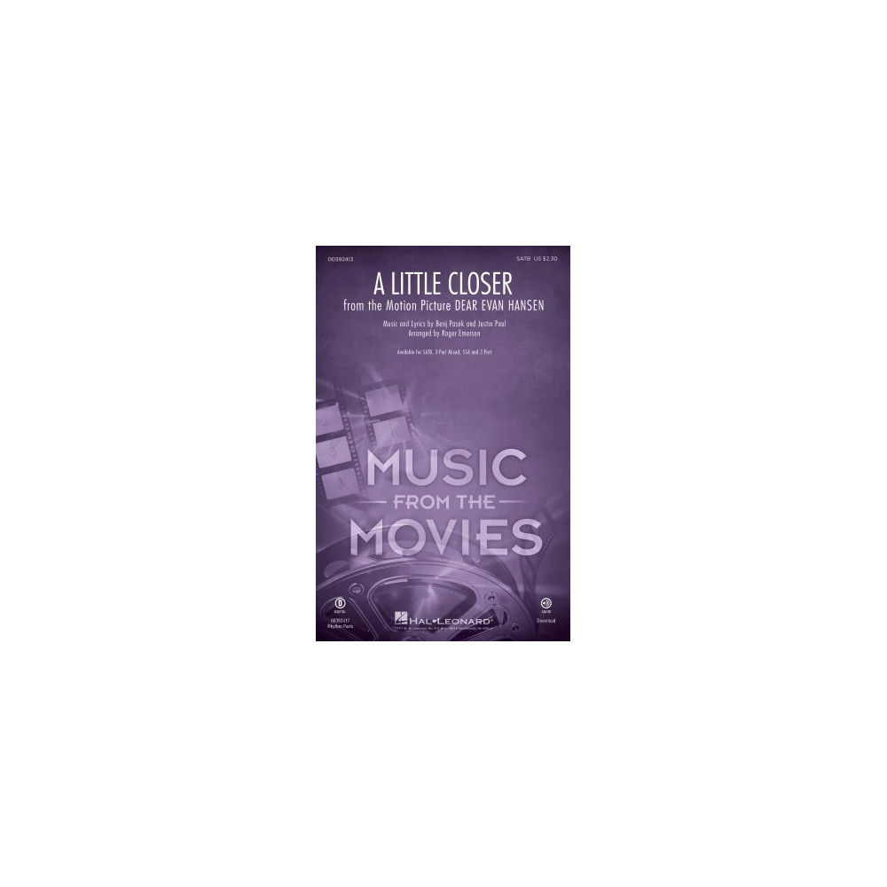 A Little Closer (from Dear Evan Hansen) (arr. Roger Emerson)