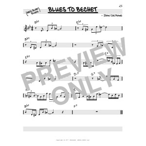 Blues To Bechet