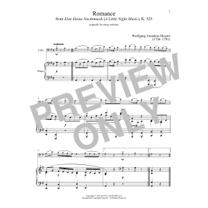 Eine Kleine Nachtmusik ("Romance"), Second Movement