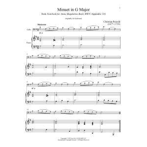 Minuet In G Major, BWV Anh. 114