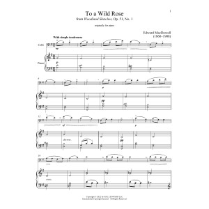 To A Wild Rose, Op. 51, No. 1
