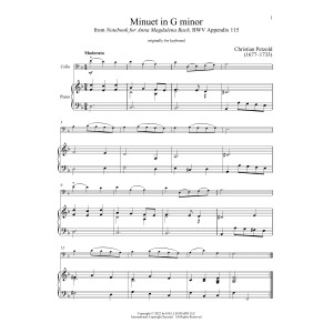 Minuet In G Minor, BWV Anh. 115