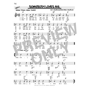 Somebody Loves Me (arr. Robert Rawlins)