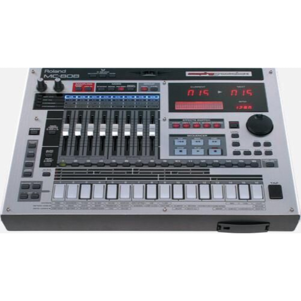Roland MC-808 es una estación de producción musical y caja de ritmos todo en uno. Con su aclamada tecnología y su diseño 