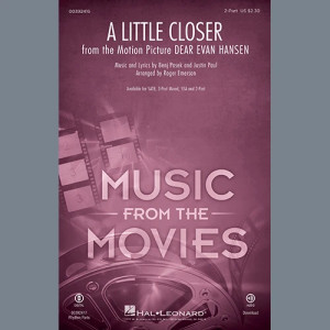 A Little Closer (from Dear Evan Hansen) (arr. Roger Emerson) - Drums