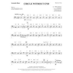 Circle Without End (arr. Tom Eggleston) - Acoustic Bass