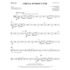 Circle Without End (arr. Tom Eggleston) - Drums