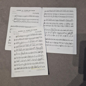 As in the time of Bach.