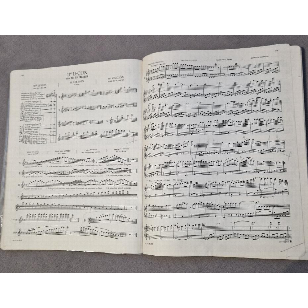 Método Altès para flauta