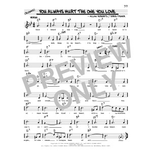 You Always Hurt The One You Love (arr. Robert Rawlins)