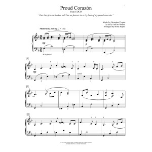 Proud Corazon (from Coco) (arr. Mona Rejino)