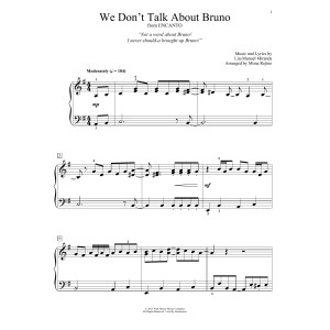 We Don't Talk About Bruno (from Encanto) (arr. Mona Rejino)