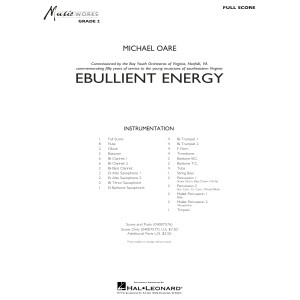 Ebullient Energy - Conductor Score (Full Score)
