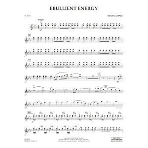 Ebullient Energy - Flute