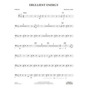 Ebullient Energy - Timpani