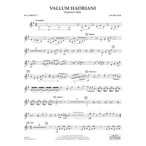 Vallum Hadriani (Hadrian's Wall) - Bb Clarinet 2