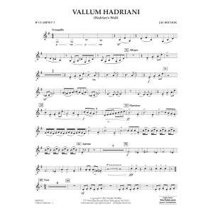 Vallum Hadriani (Hadrian's Wall) - Bb Clarinet 3