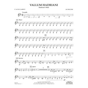 Vallum Hadriani (Hadrian's Wall) - Eb Alto Clarinet