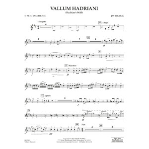 Vallum Hadriani (Hadrian's Wall) - Eb Alto Saxophone 2
