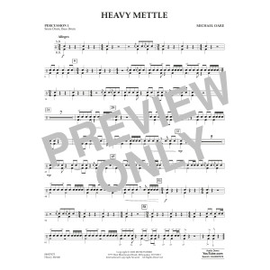 Heavy Mettle - Percussion 1