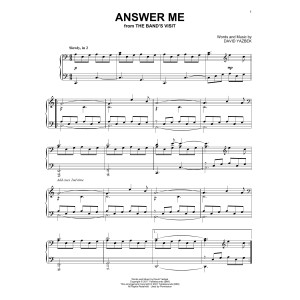 Answer Me (from The Band's Visit)