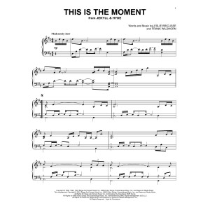 This Is The Moment (from Jekyll & Hyde)