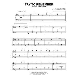 Try To Remember (from The Fantasticks)