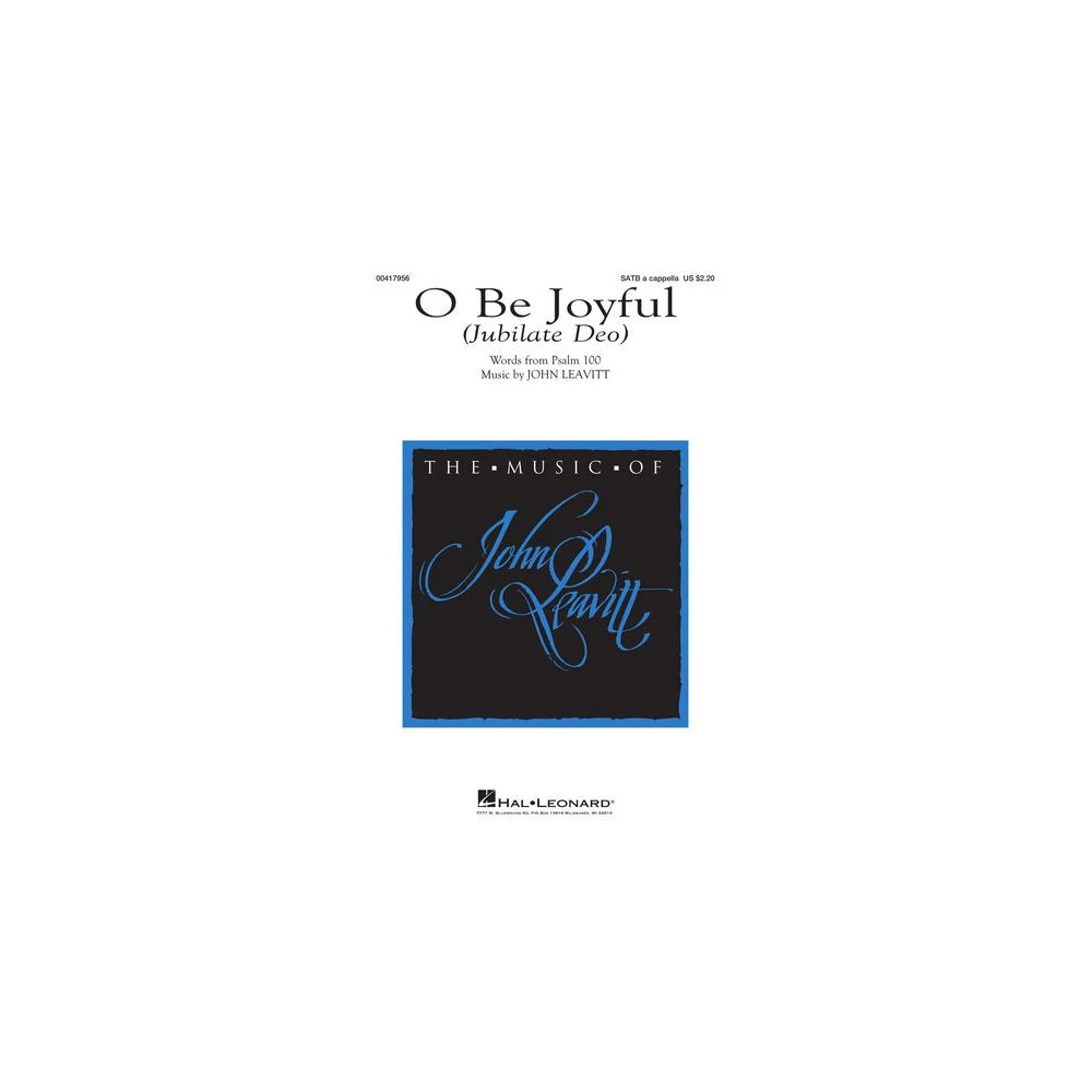 O Be Joyful (Jubilate Deo)