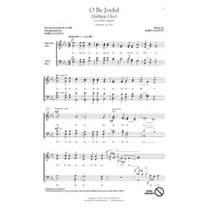 O Be Joyful (Jubilate Deo)