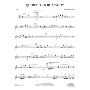 Quebec Folk Rhapsody - Flute