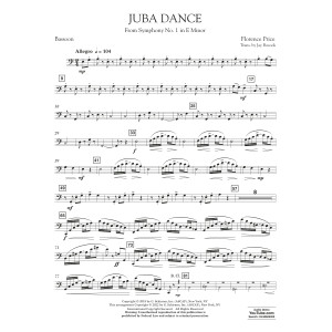 Juba Dance (from Symphony No. 1) - Bassoon