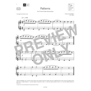 Patterns (Grade Initial, list A3, from the ABRSM Piano Syllabus 2023 & 2024)