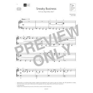 Sneaky Business (Grade 1, list C2, from the ABRSM Piano Syllabus 2023 & 2024)