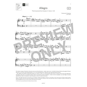 Allegro (Grade 5, list A1, from the ABRSM Piano Syllabus 2023 & 2024)