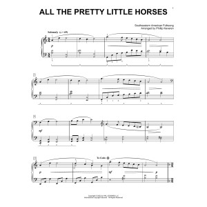 All The Pretty Little Horses (arr. Phillip Keveren)