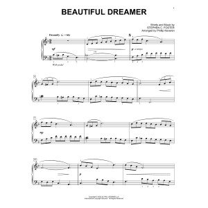 Beautiful Dreamer (arr. Phillip Keveren)