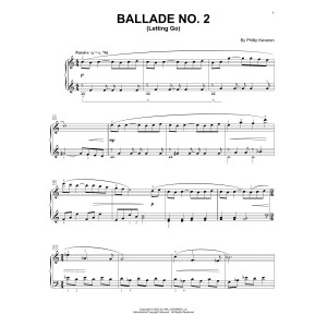 Ballade No. 2 (Letting Go)