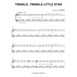 Twinkle, Twinkle Little Star (arr. Phillip Keveren)