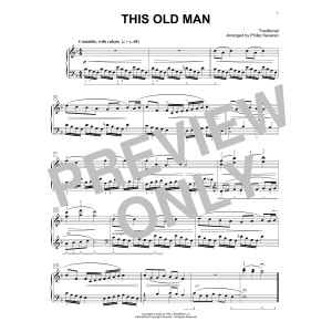 This Old Man (arr. Phillip Keveren)