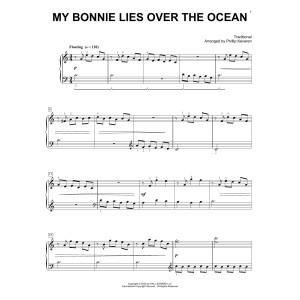 My Bonnie Lies Over The Ocean (arr. Phillip Keveren)
