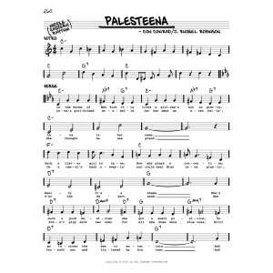 Palesteena (arr. Robert Rawlins)
