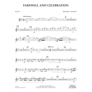 Farewell and Celebration - Flute 2